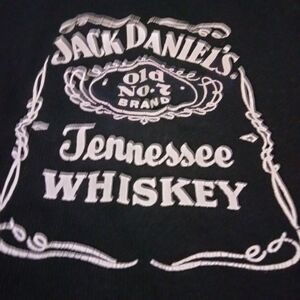 Jack Daniels Tennessee Whiskey Tank Top Shirt 100% Cotton Size Medium